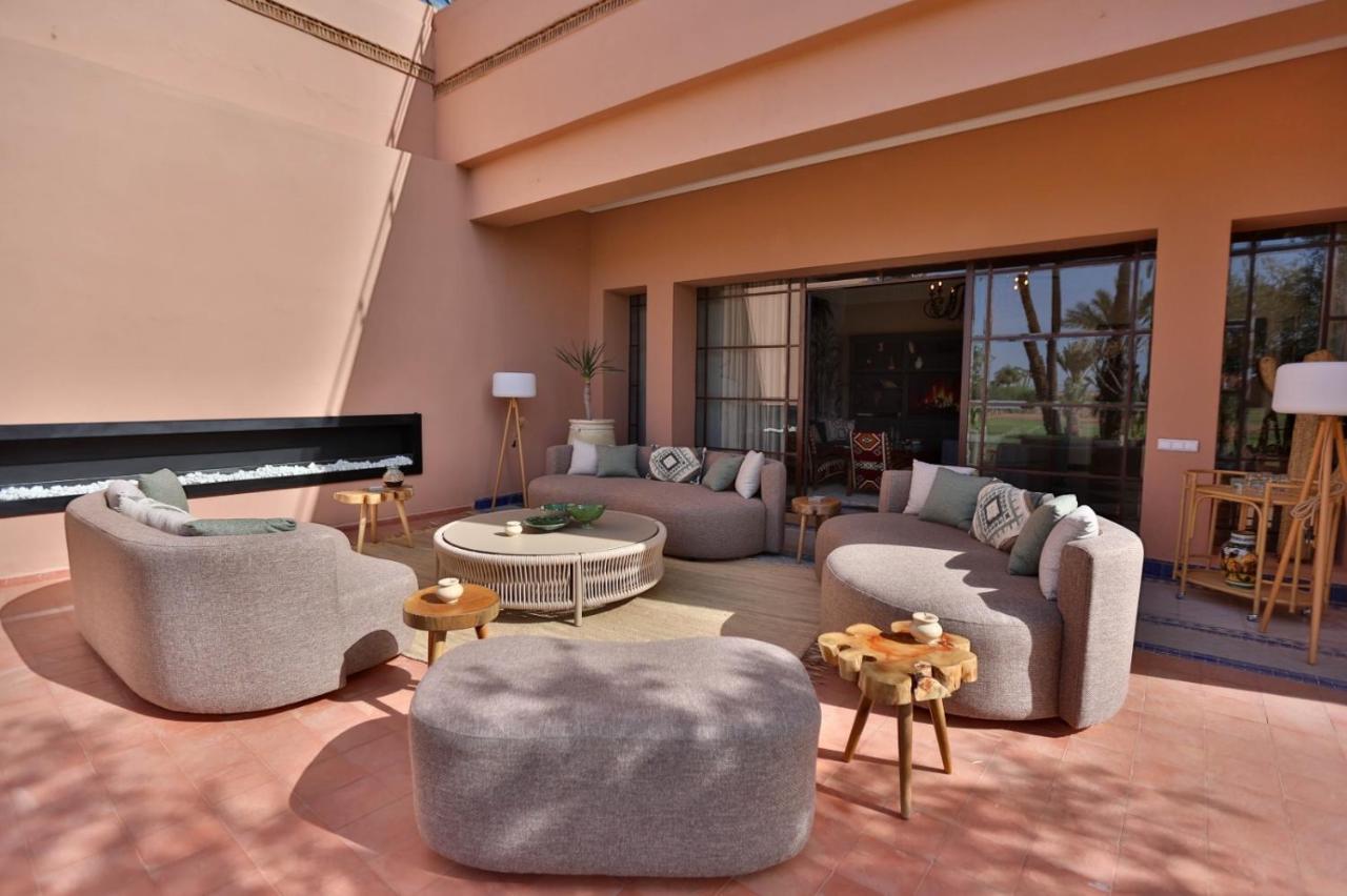 Villa May Sur Le Golf De La Palmeraie With Cooker And Butler Included Marrakesh Ngoại thất bức ảnh