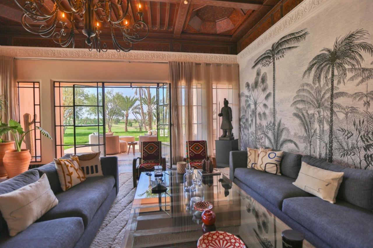Villa May Sur Le Golf De La Palmeraie With Cooker And Butler Included Marrakesh Ngoại thất bức ảnh